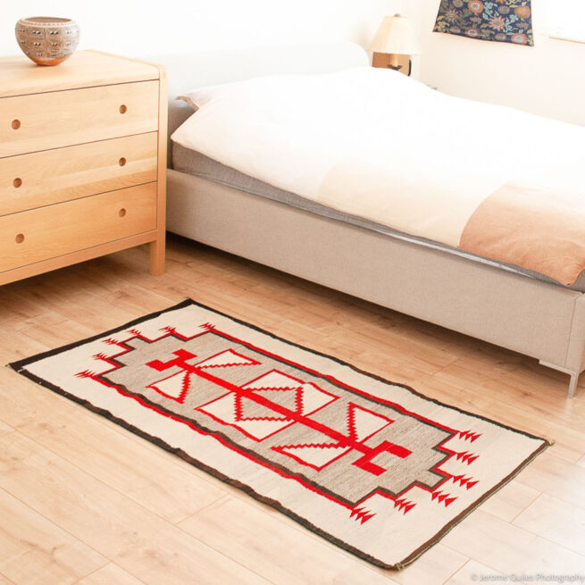 1920s Vintage Klagetoh Rug - Image 2