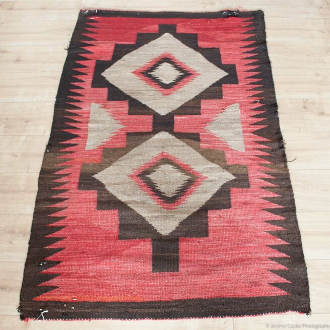 Tapis de Chalet Amérindien Années 1930 – Image 4