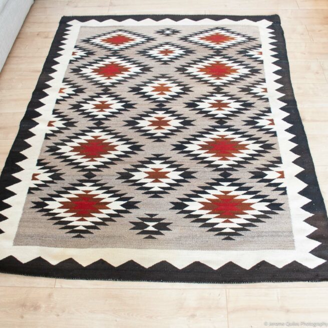 1930s Native Indian Rug - Image 2