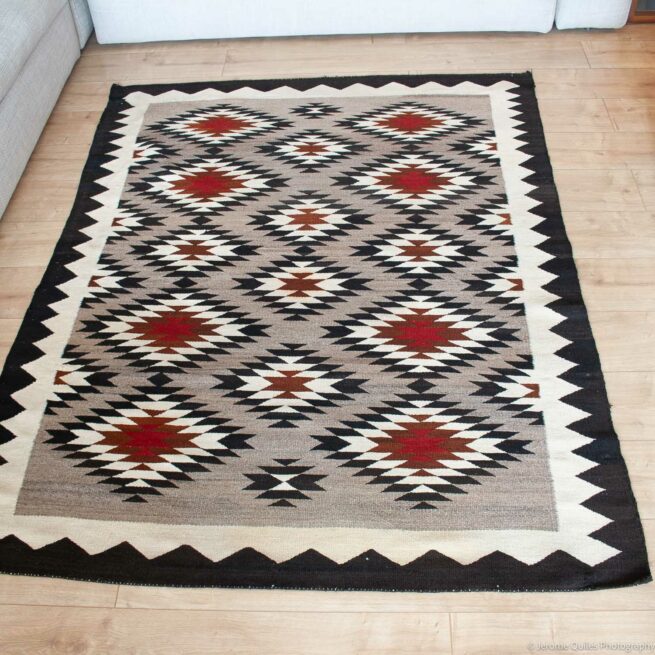 1930s Native Indian Rug - Image 3