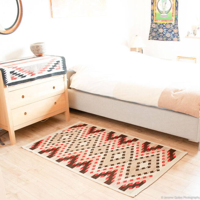 Tapis Navajo Effet d'Optique Années 1930 – Image 2