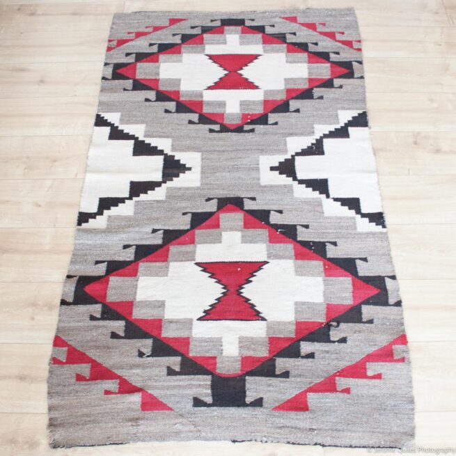 1930s Vintage Navajo Carpet - Image 3