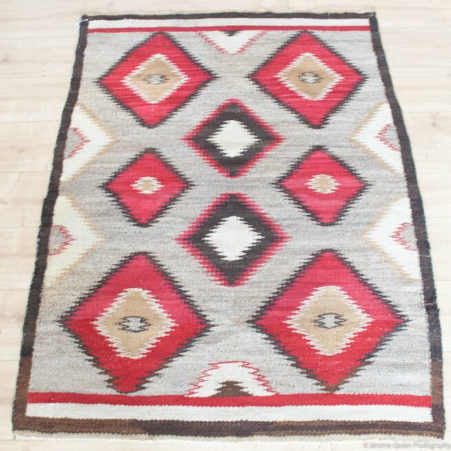 Tapis Navajo Vintage Années 1930 – Image 4