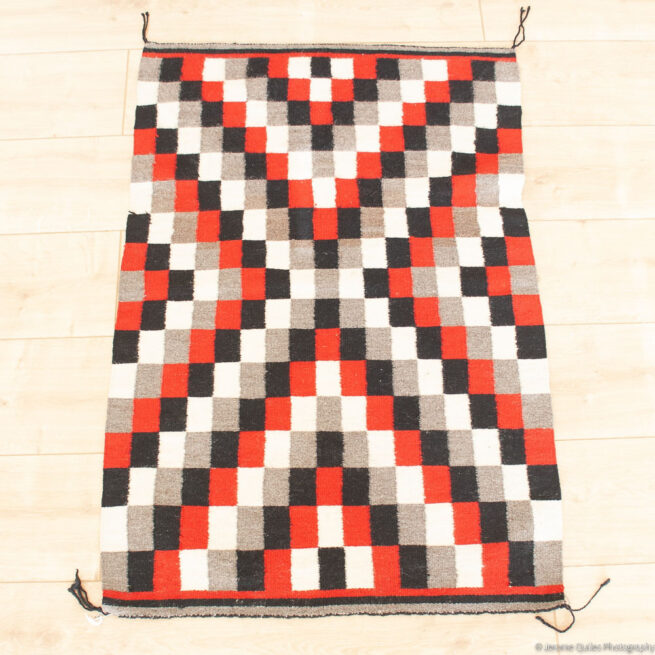 1940’s Navajo Weaving Optical Dazzler