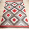 1940s Vintage Handwoven Rug - Image 2