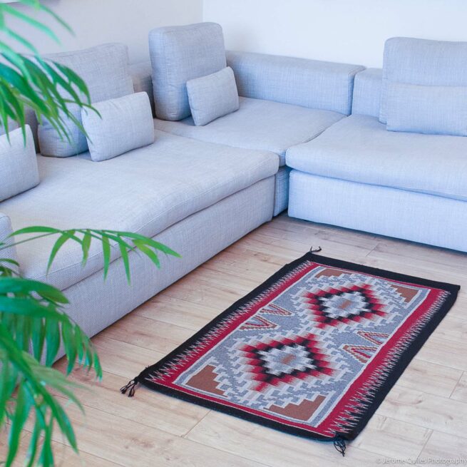Tapis Contemporain Navajo Taille Moyenne – Image 2