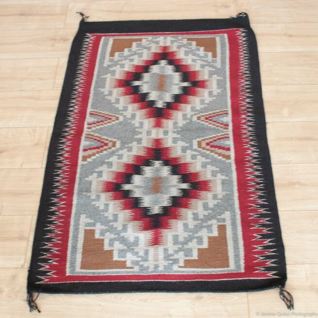 Tapis Contemporain Navajo Taille Moyenne – Image 4