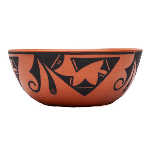 Eileen Yatsattie Zuni Terracotta Bowl