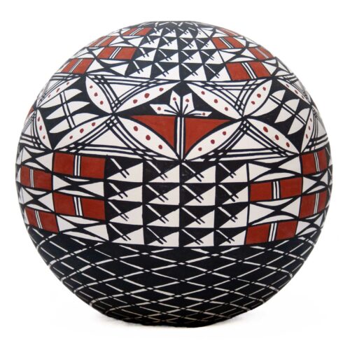 Native Acoma Seed Pot