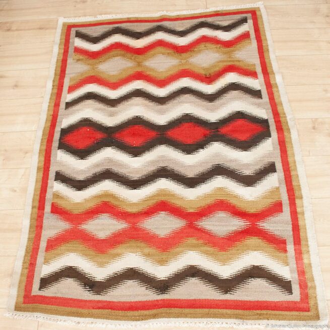 Tapis de Sol Navajo Années 1930 – Image 4