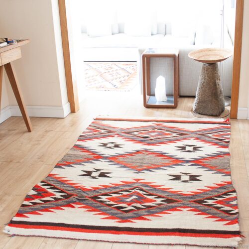 1900’s Churro Wool Navajo Rug