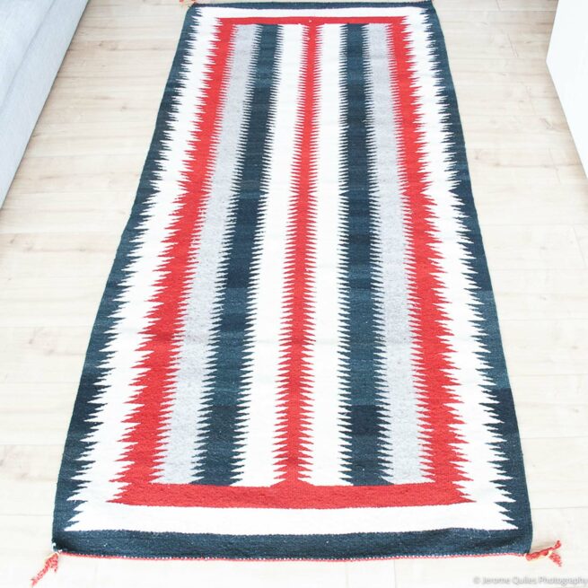 1930s Thick Navajo Dazzler Runner - Image 2