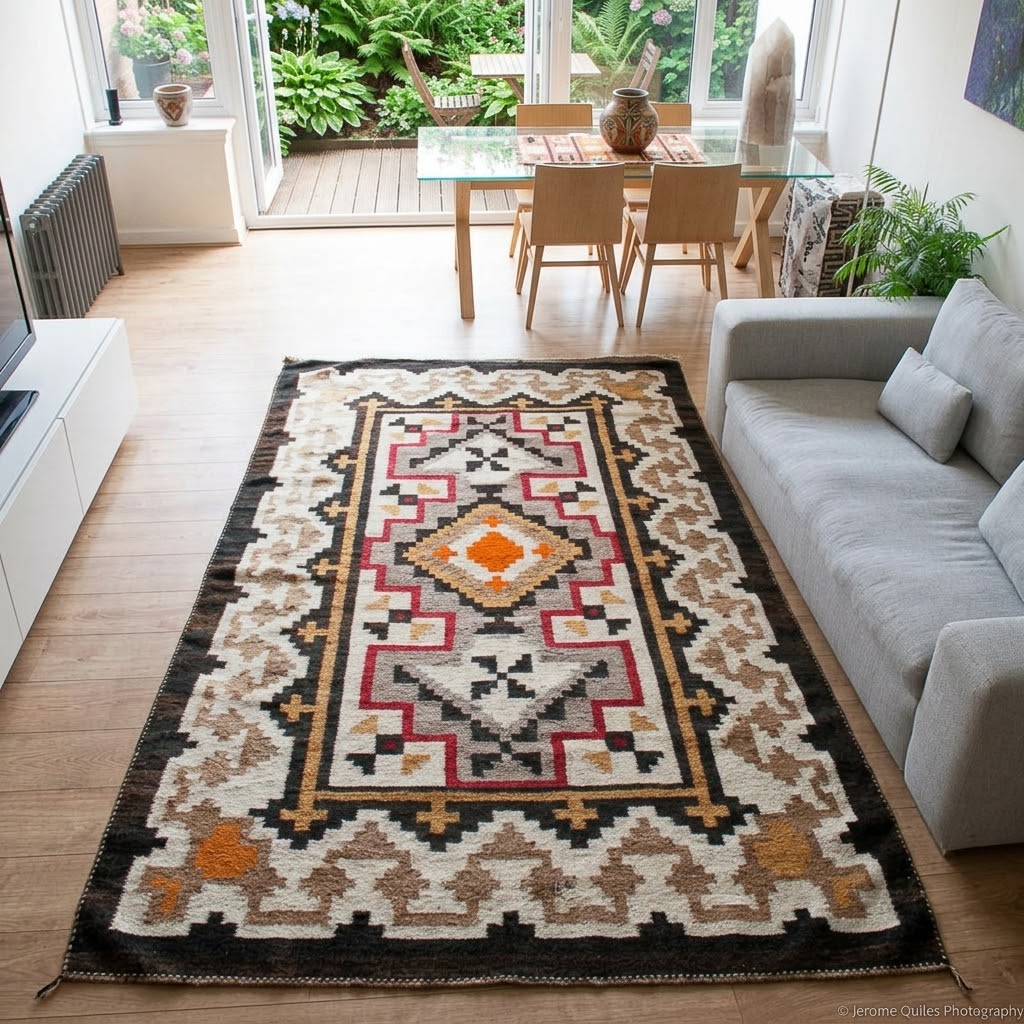 1934 Teec Nos Pos Navajo Rug