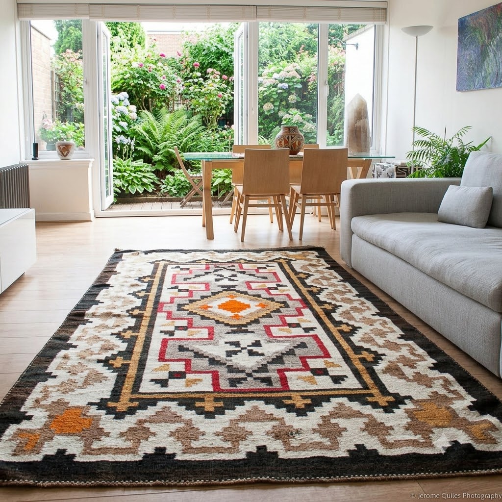 1934 Teec Nos Pos Navajo Rug