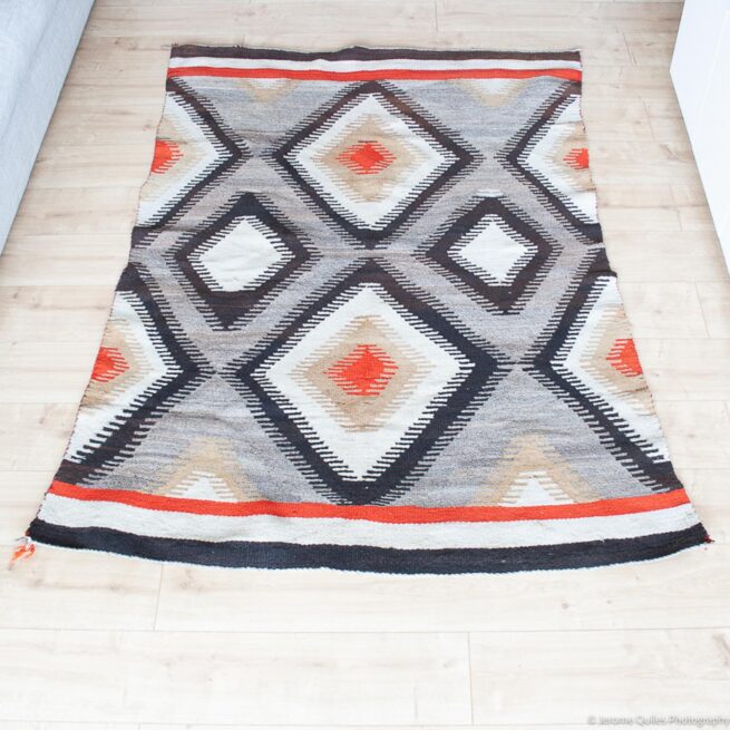 1940 Navajo Rug Eye Dazzler - Image 3