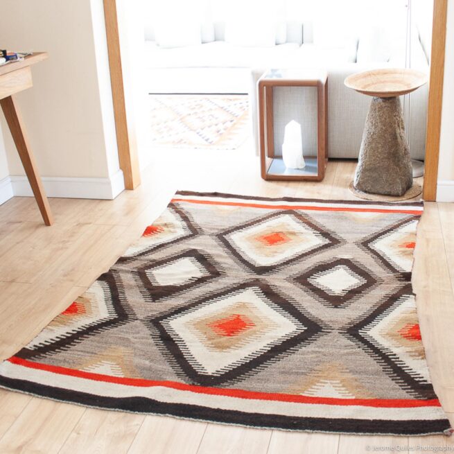 1940 Navajo Rug Eye Dazzler - Image 2