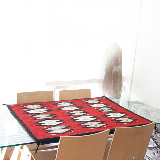 1940’s Navajo Red Wall Hanging Handwoven