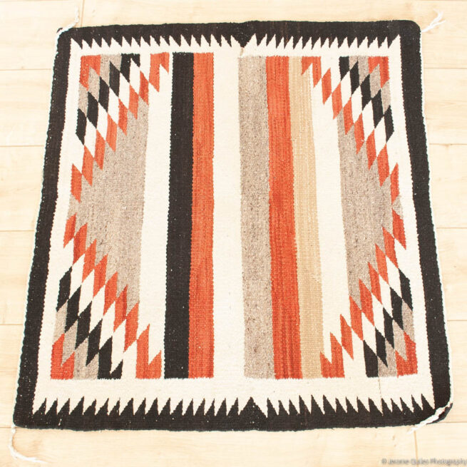 1940’s Vintage Navajo Saddle Blanket