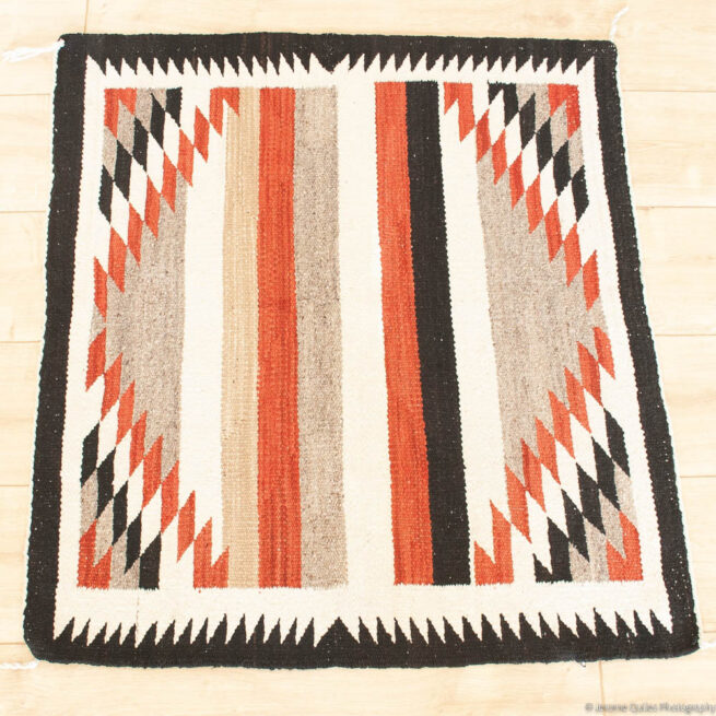 1940’s Vintage Navajo Saddle Blanket