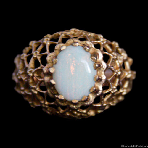 1960's 18K Gold Opal Ring