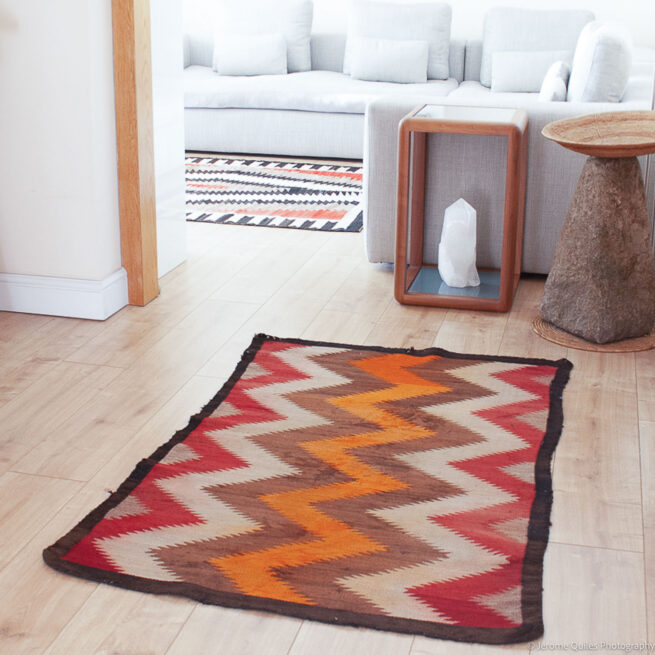 1920’s Navajo Rug Storm Dazzler