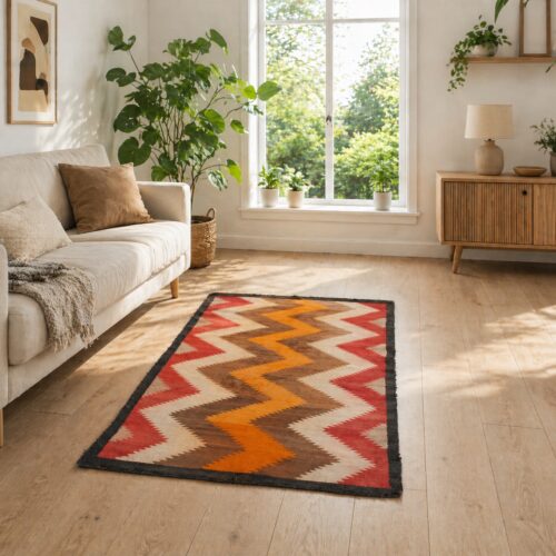 1920s Navajo Rug Storm Dazzler