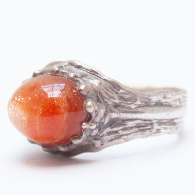 Sunstone ring