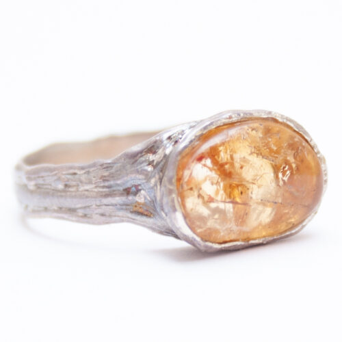 Golden Topaz Ring