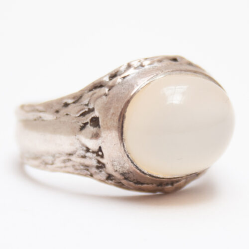 Cats Eye Moonstone Ring