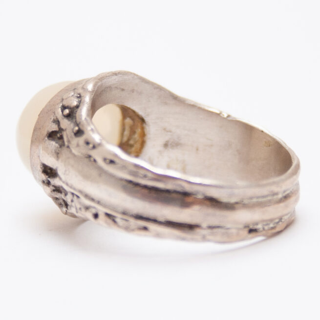 Bague Pierre de Lune Œil de Chat – Image 5