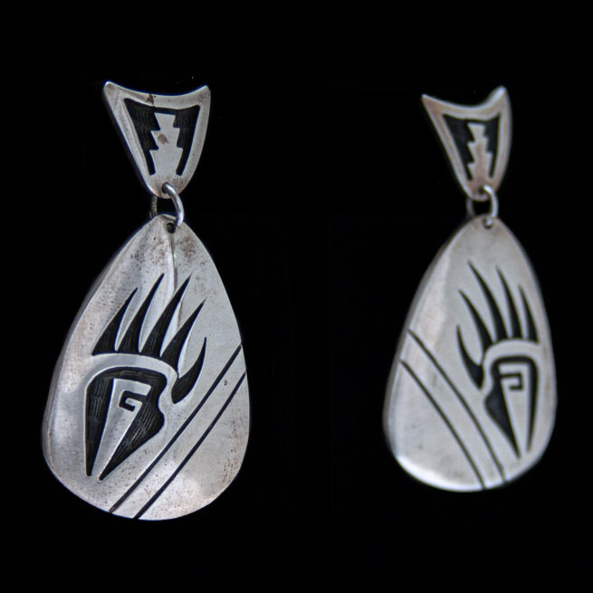 Boucles d'Oreilles Ours Hopi – Image 2