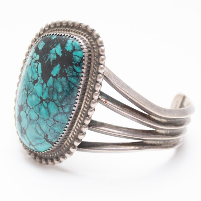 Large Gary Boyd Navajo Turquoise Bracelet - Image 3