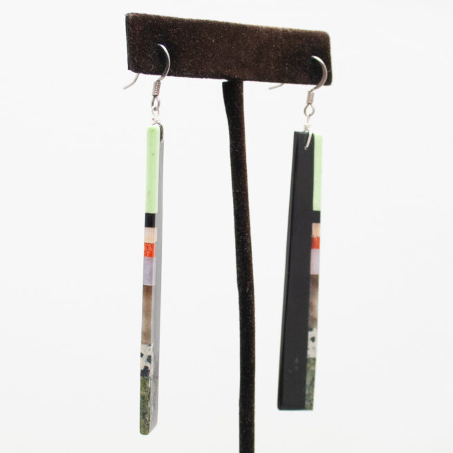 Native American Slab Earrings - Image 2