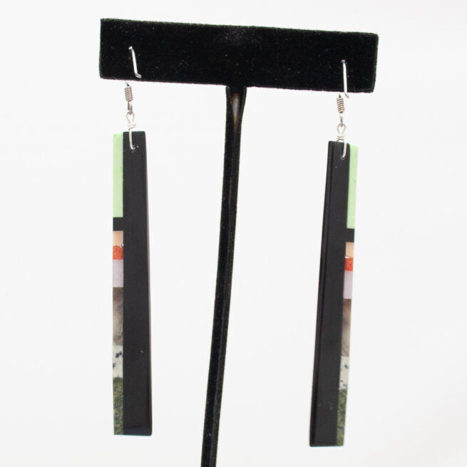 Native American Slab Earrings - Image 5
