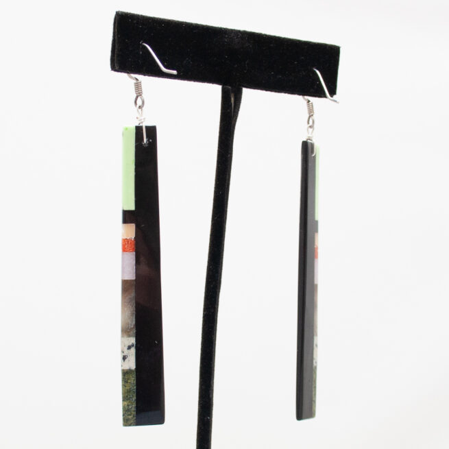 Native American Slab Earrings - Image 4