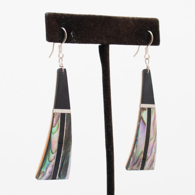 Boucles d'Oreilles Jais Ormeau – Image 2