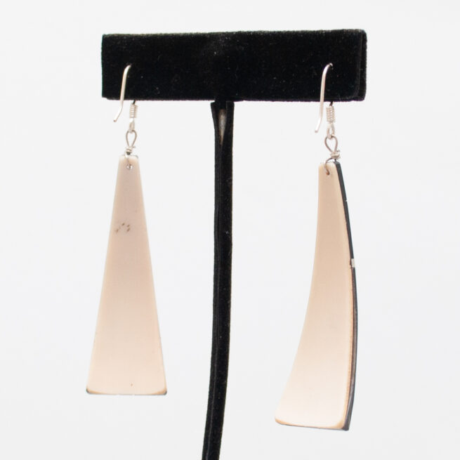 Boucles d'Oreilles Jais Ormeau – Image 4