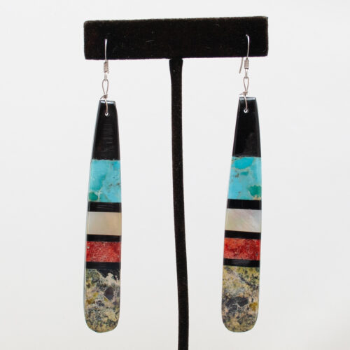 Native American Slab Earrings