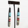 Boucles d'Oreilles Rayures Multicolores – Image 2