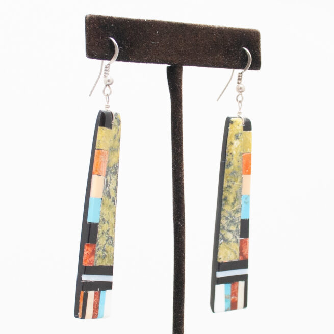 Boucles d'Oreilles Dalle Mosaïque – Image 2
