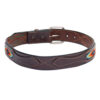 Brown Belt Orange Beadwork - Image 4