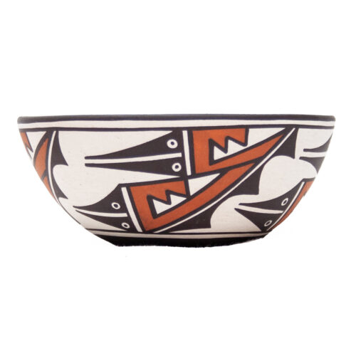 Eileen Yatsattie Zuni Bowl Pottery