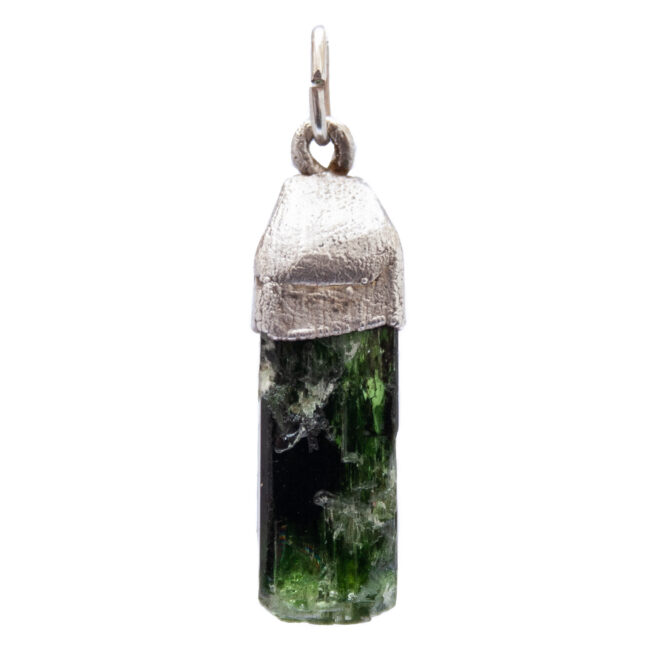 Pendentif Diopside Verte