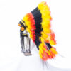 Yellow Red Black Headdress - Image 3