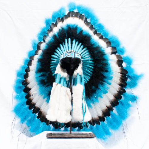 Blue Feather Headdress