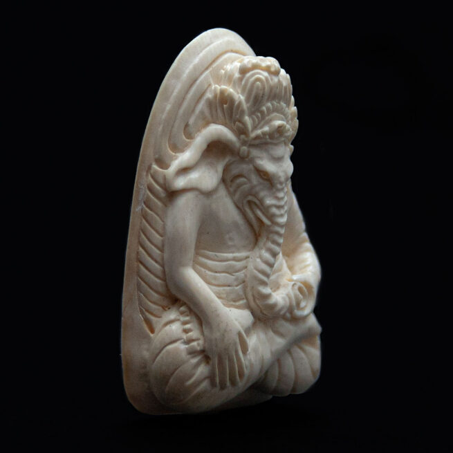 Mastodon Ivory Ganesh Carving - Image 2