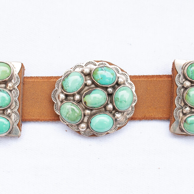 Ceinture Navajo Concho Turquoise – Image 17
