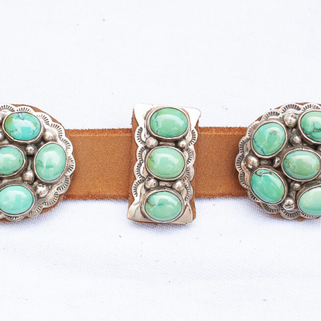 Ceinture Navajo Concho Turquoise – Image 16