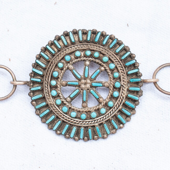 Zuni Turquoise Concho Belt - Image 18
