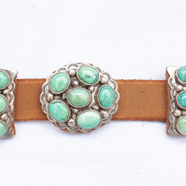 Ceinture Navajo Concho Turquoise – Image 15